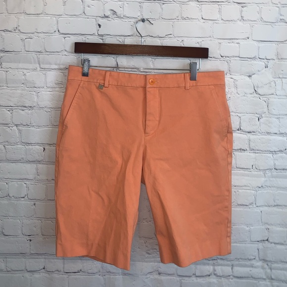 Lauren Ralph Lauren Pants - Lauren Ralph Lauren Orange Dress shorts size 10